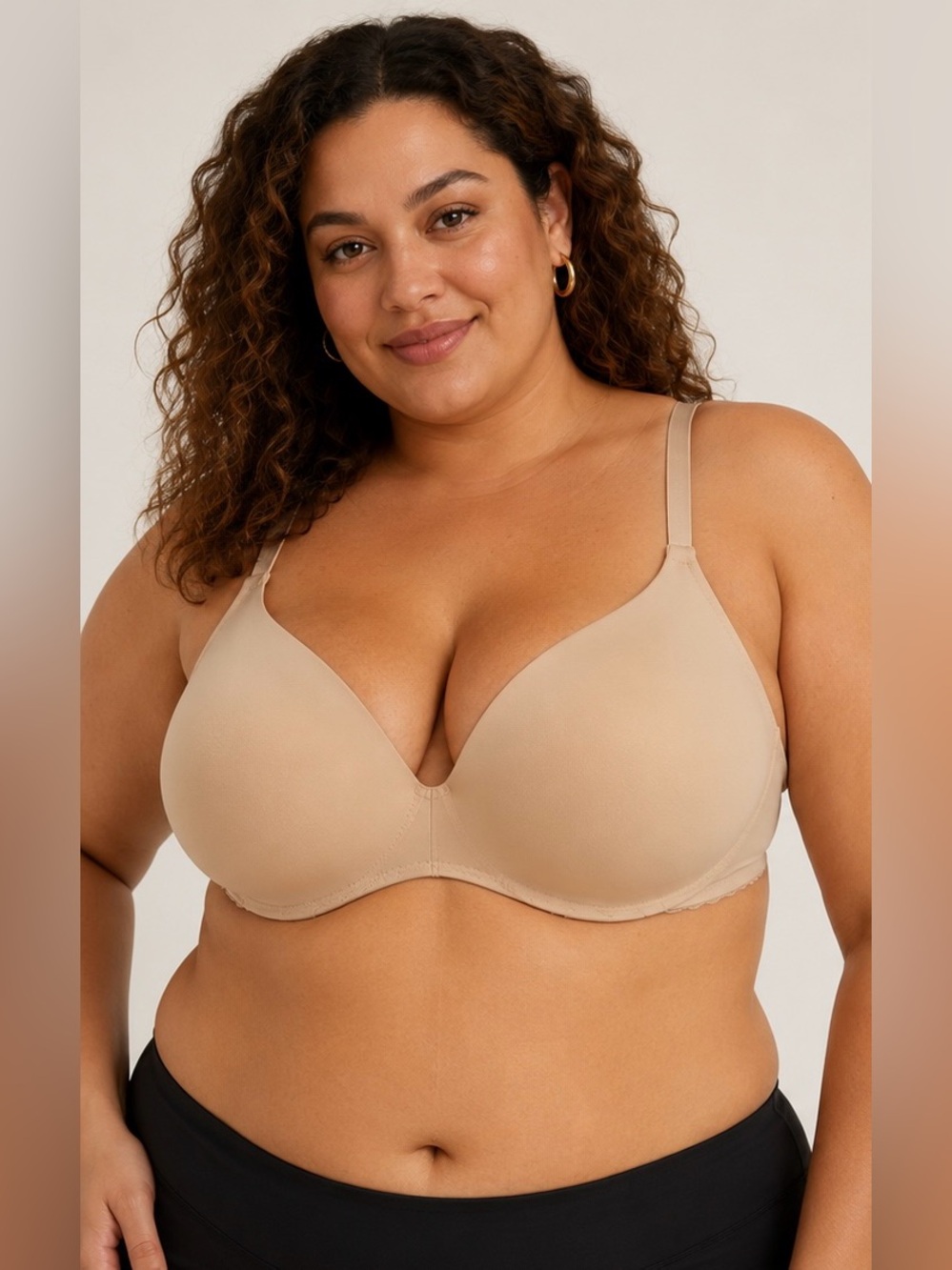 Aerie Nude Smooth Full Coverage T-Shirt Bra 40D Beige